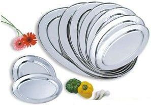 Блюдо овальное нерж. 54,5*38см MGSteel /1/12/