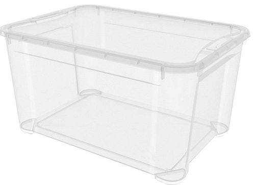 Купить контейнер для продуктов прямоуг. 46 л. 55,5*39*29 см. п/п кристалл (431265801)  /1/4/