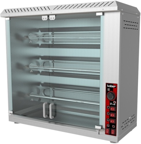 Купить гриль для кур шампурного типа gc1-3s (3 шампура на 15 кур)