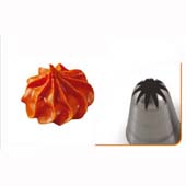 Насадка кондитер. Закрытая звезда d=7 мм. нерж. /1/