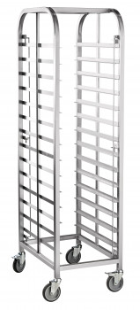 Тележка-шпилька для гастроемкостей ТШГ-14-1/1, 14 уровней для GN 1/1, расстояние между уровнями 82 м