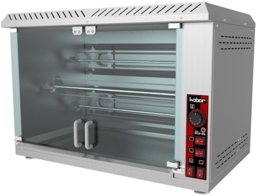 Купить гриль для кур шампурного типа gc2-5s (5 шампуров в 2 ряда на 25 кур)